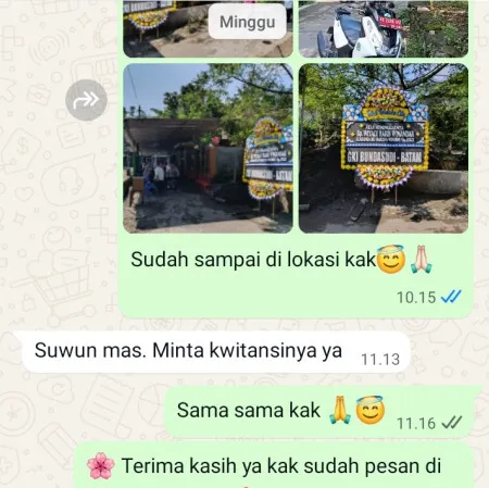 Pengiriman Papan Bunga Duka Kalisari
