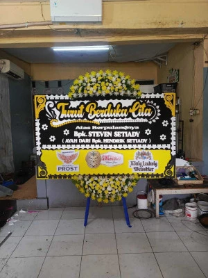 Papan Bunga di Kalisari